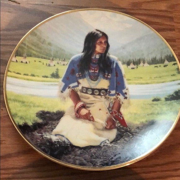 12 Native American Collectors Plates - Picture 7 of 8